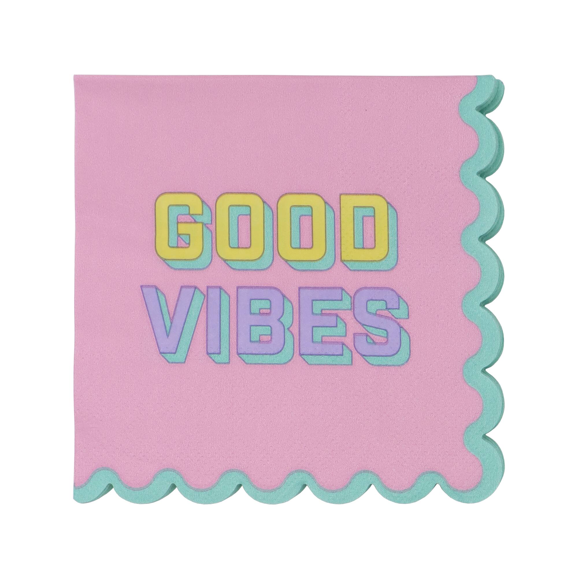 Good Vibes Beverage Napkins, 20ct. by Celebrate It™
